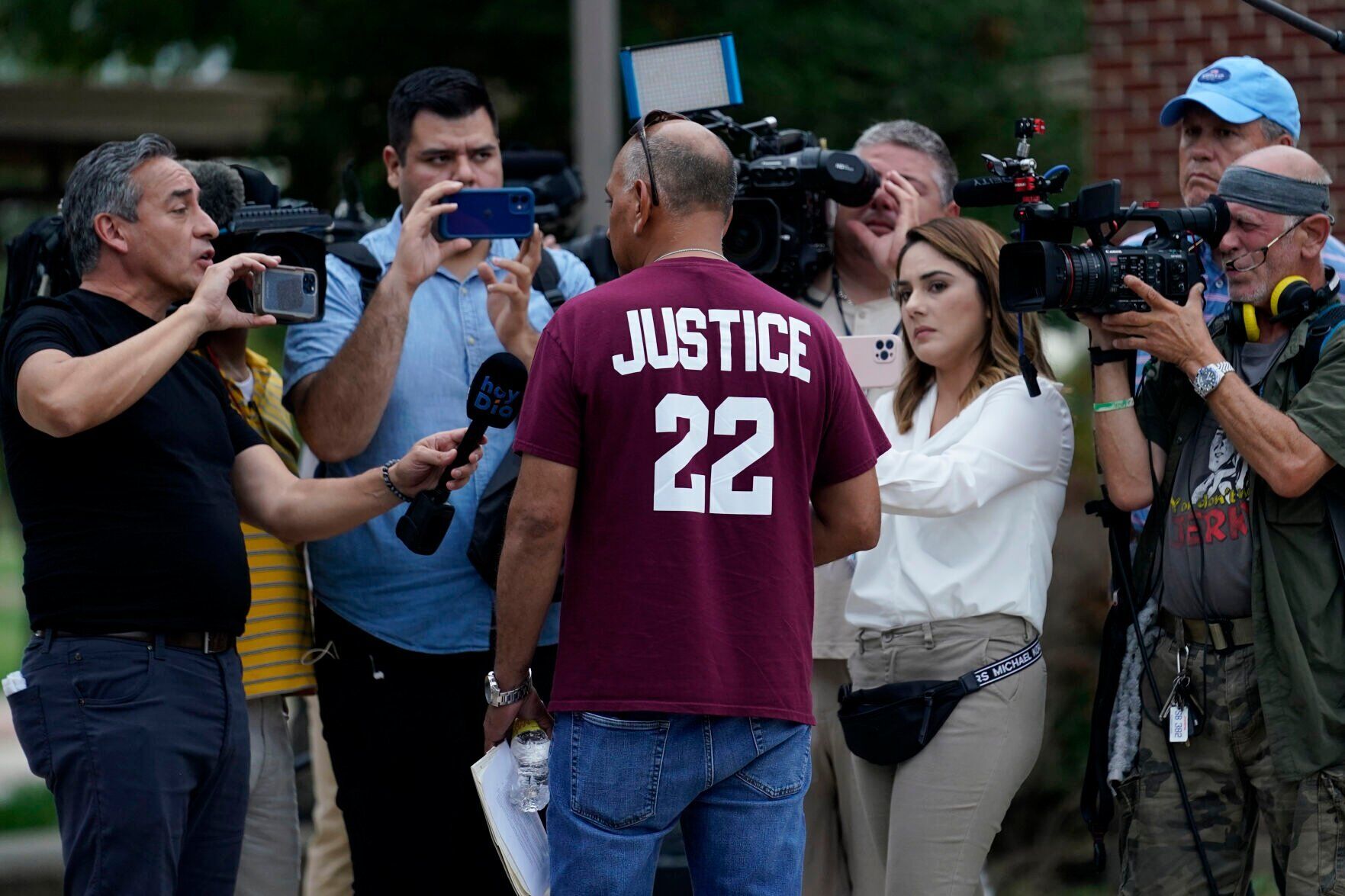 APTOPIX Texas School Shooting Police Chief